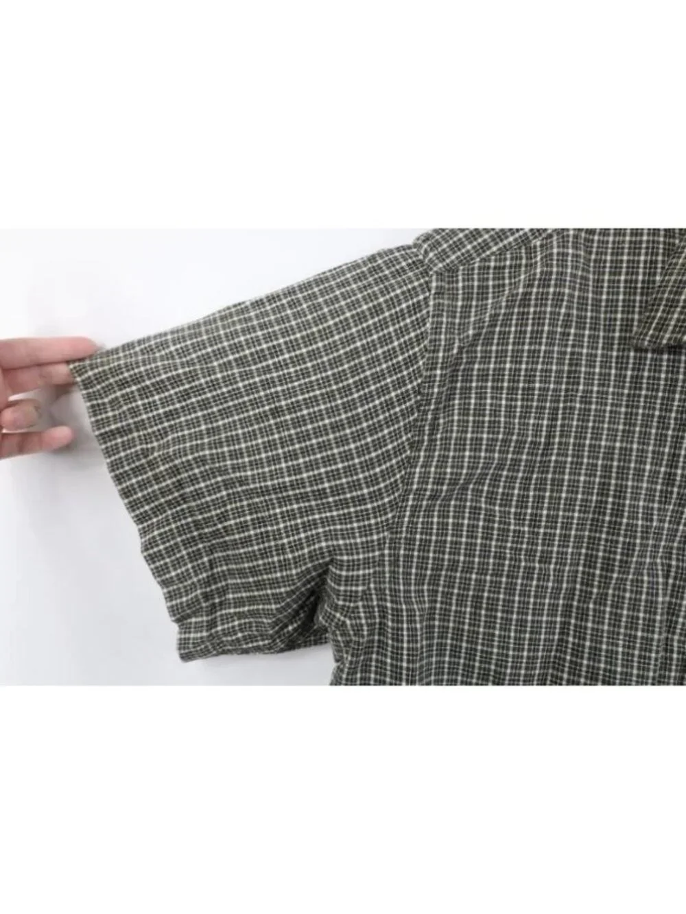Vtg 90s Streetwear Mens XL Faded Baggy Fit Short Sleeve Collared Button Shirt